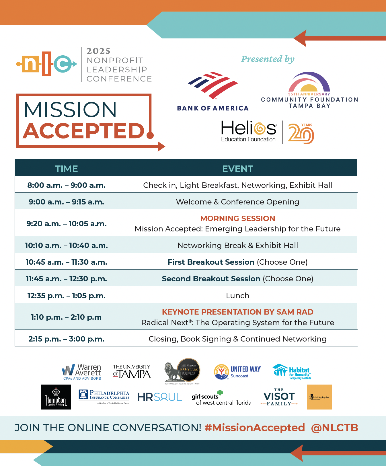 2025 Conference Agenda