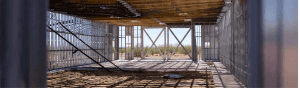 Image of an incompleted construction site building
