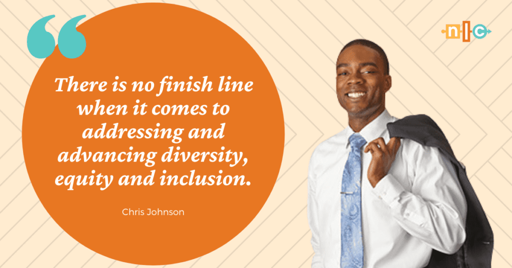 Chris Johnson discusses inclusive leadership on the Nonprofit Leadership Center blog