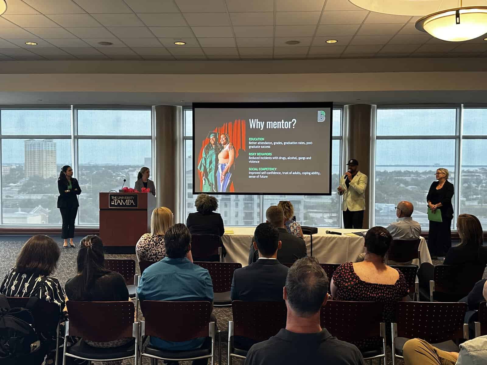 Nonprofit Leadership Center of Tampa Bay Certificate in Nonprofit Management participants present their nonprofit project