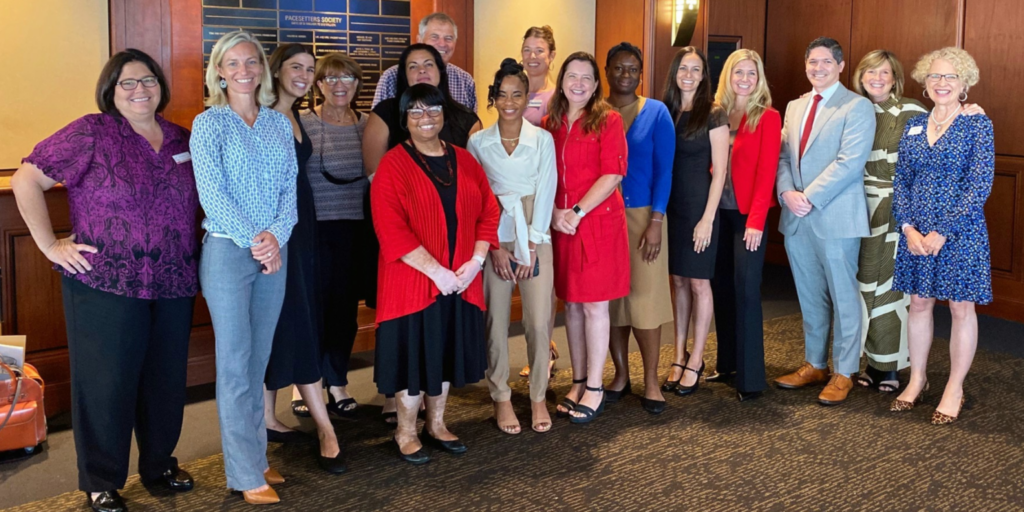 A large group of 2022 Certificate in Nonprofit Management graduates at the University of Tampa