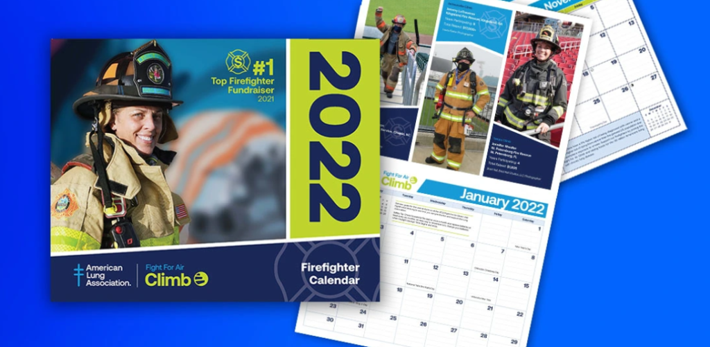 Firefighter Calendar from American Lung Association