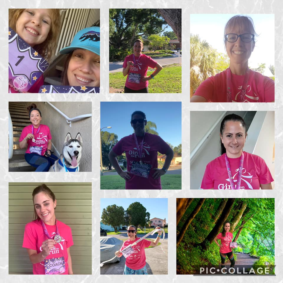 Girls on the Run Tampa Virtual 5K Coaches | Pivoting to a virtual fundraising event on Nonprofit Leadership Center blog