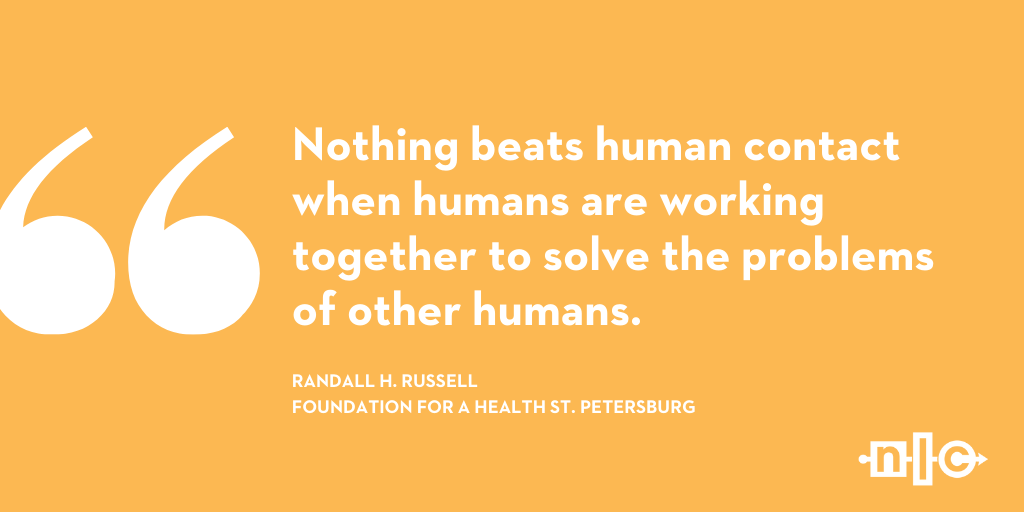 10 Questions with Randall H. Russell, CEO of the Foundation for a Healthy St. Petersburg | "Nothing beats human contact when humans are working together to solve the problems of other humans."